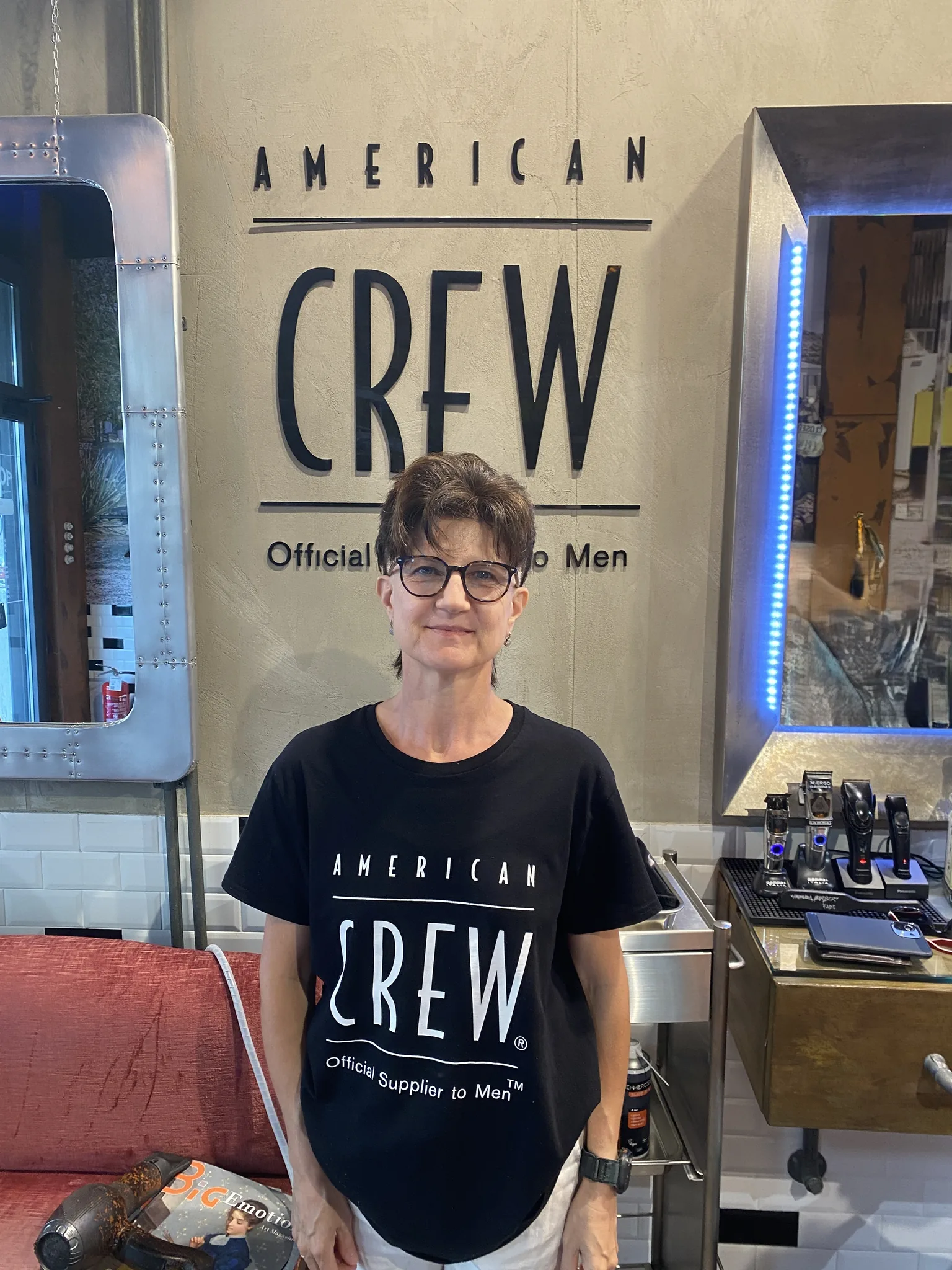 Roberta, barber stylist ad Abano Terme